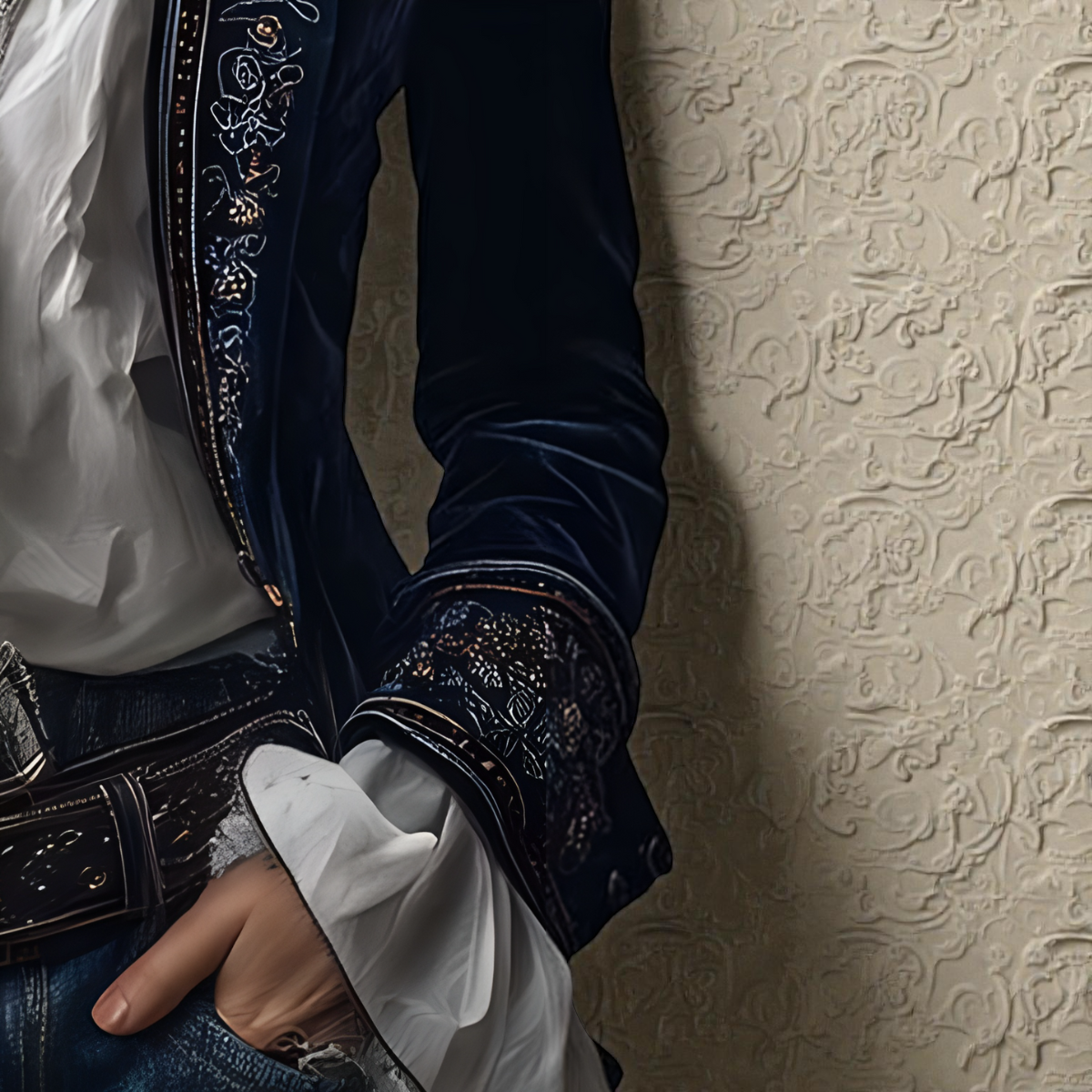 Nuria | Chaqueta elegante de terciopelo