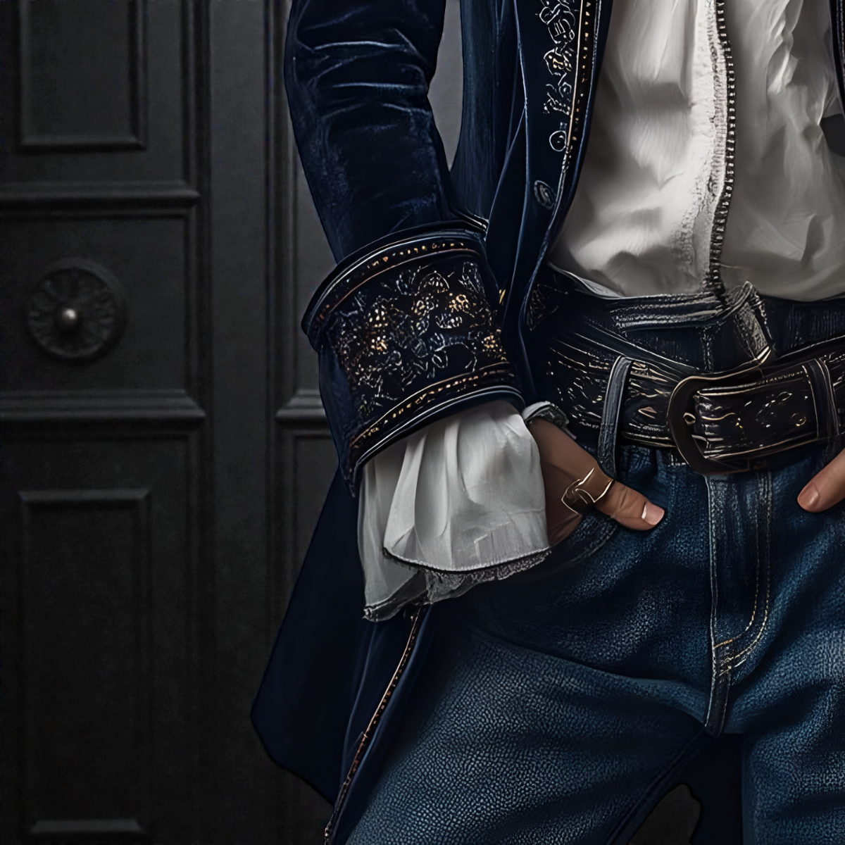 Nuria | Chaqueta elegante de terciopelo