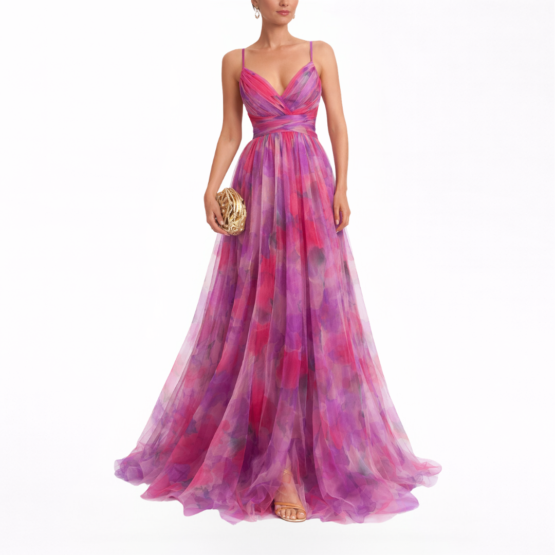 Giselle | Vestido Maxi Floral Encantador