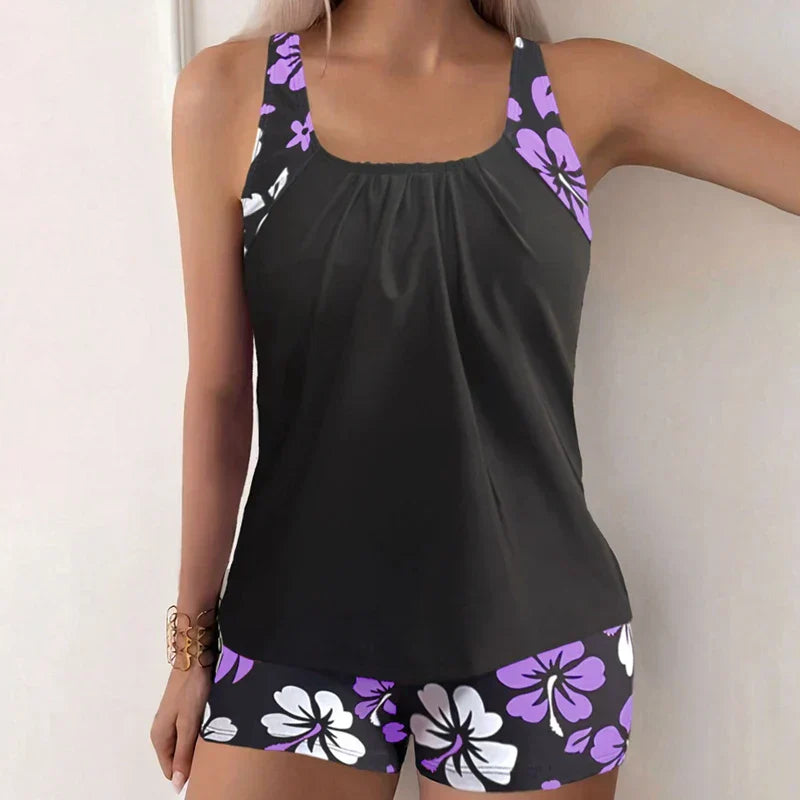 Ravina · Bañador Dos Piezas Estampado Elegante