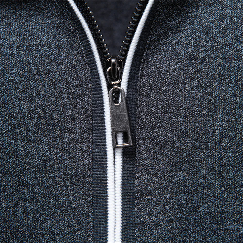 Beeckhoven | Polo elegante para hombre con cremallera