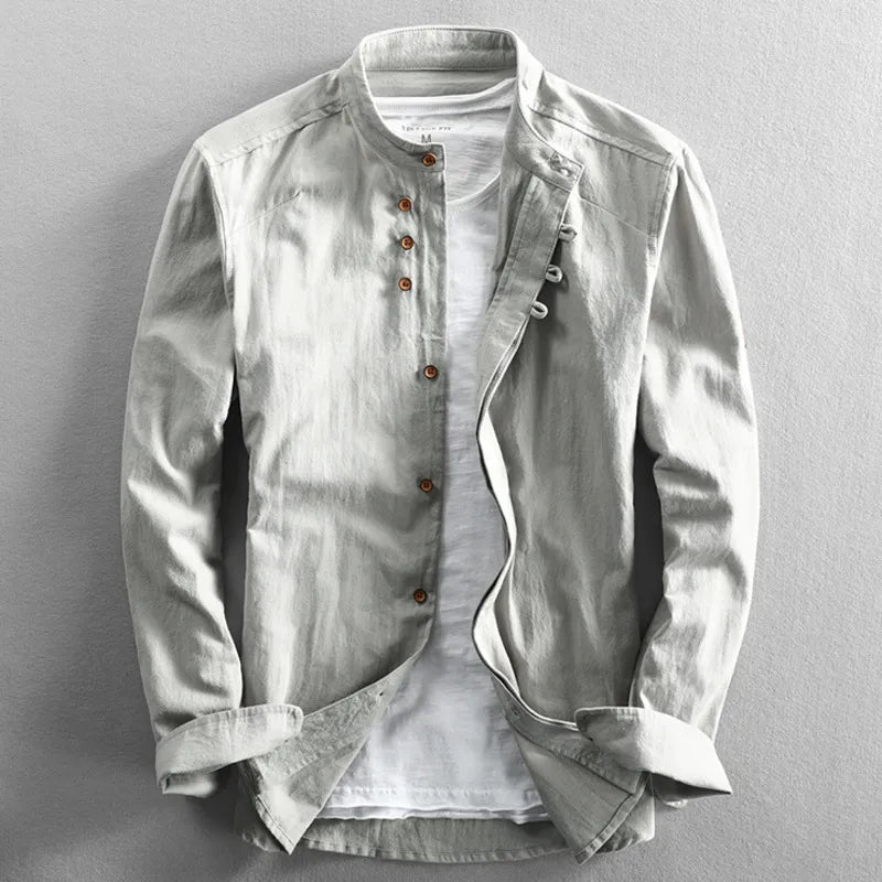 Takumi™ | Camisa minimalista de cuello japonés