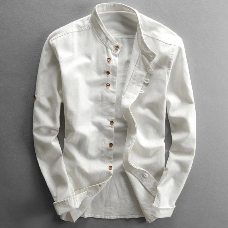 Takumi™ | Camisa minimalista de cuello japonés