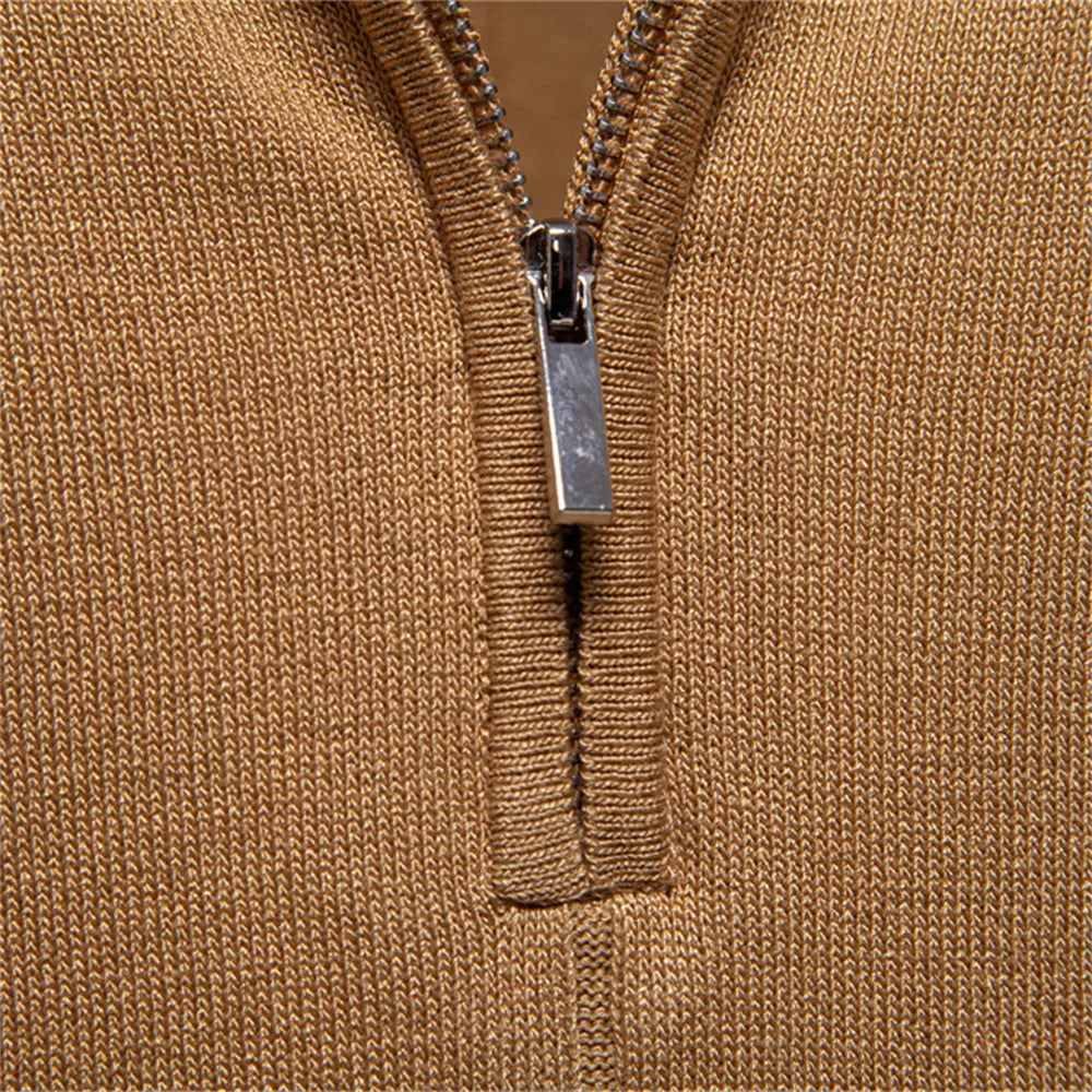 Beeckhoven | Polo para hombre con cremallera