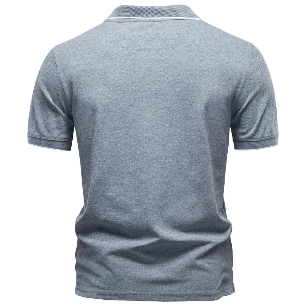 Beeckhoven | Polo elegante para hombre con cremallera