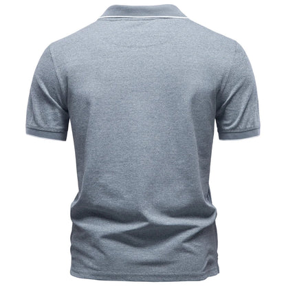 Beeckhoven | Polo elegante para hombre con cremallera