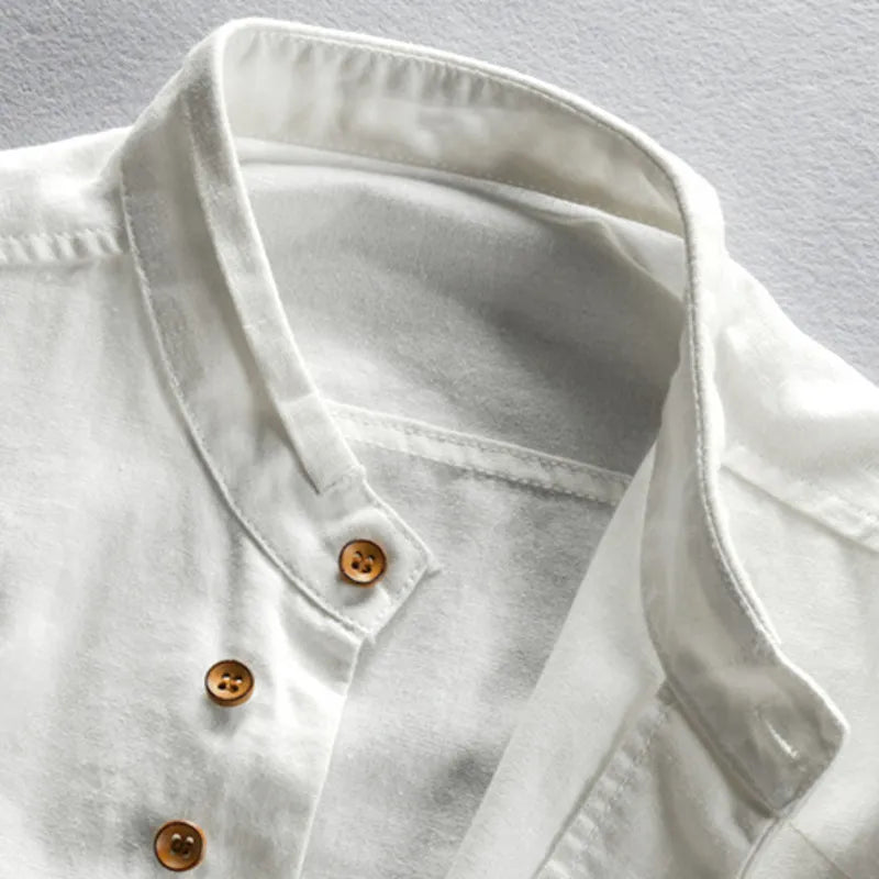 Takumi™ | Camisa minimalista de cuello japonés