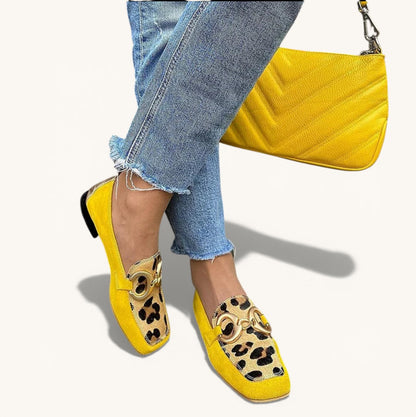Stelle — Mocasines con estampado animal