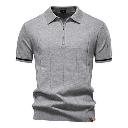 Beeckhoven | Polo para hombre con cremallera