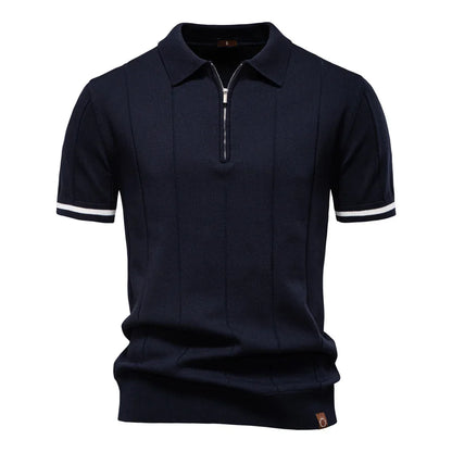 Beeckhoven | Polo para hombre con cremallera