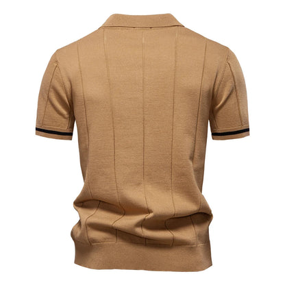 Beeckhoven | Polo para hombre con cremallera