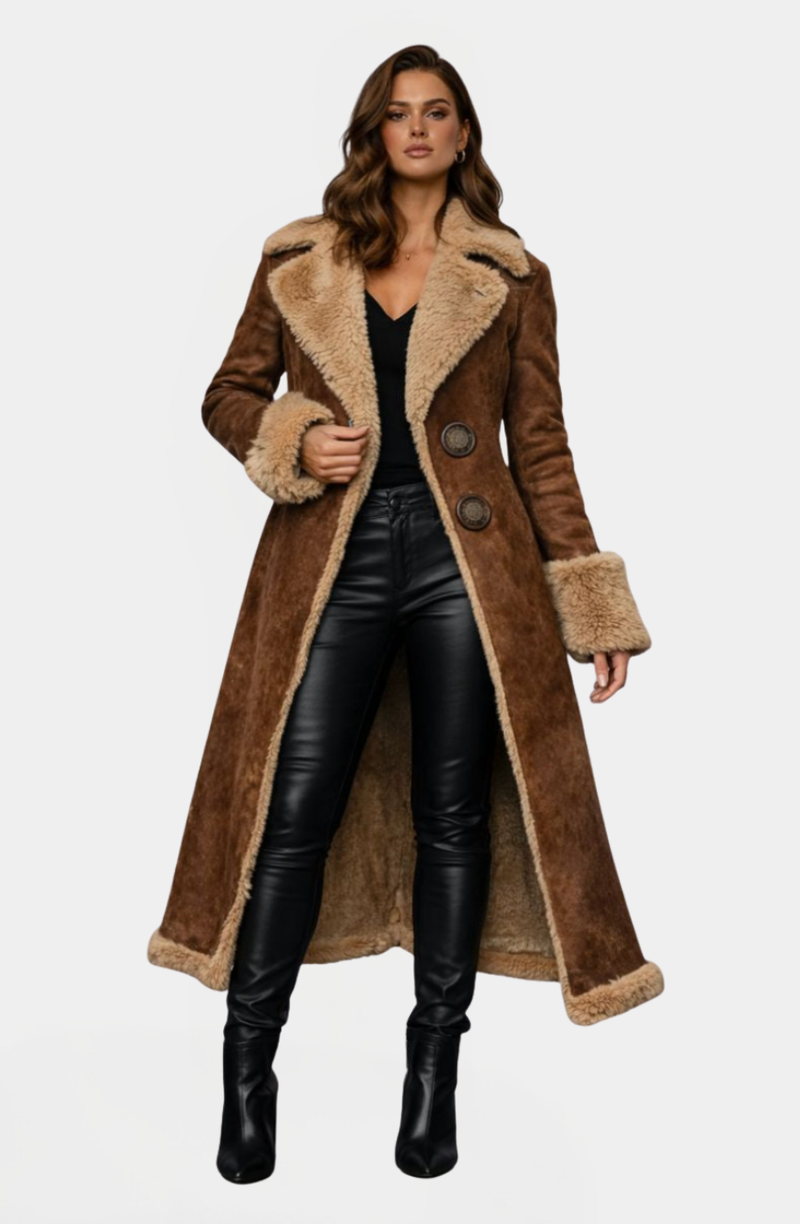 Noëlle | Chaqueta suave efecto ante