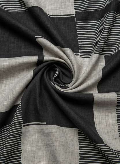 Nadia · Conjunto Holgado Color Block Gris