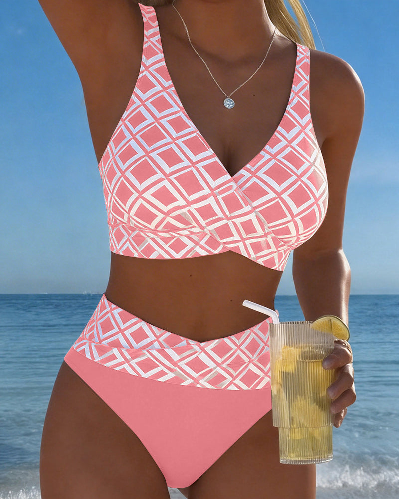 Valentina · Bikini Talle Alto Estampado