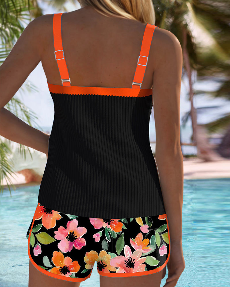 Paloma - Conjunto tankini elegante en dos piezas