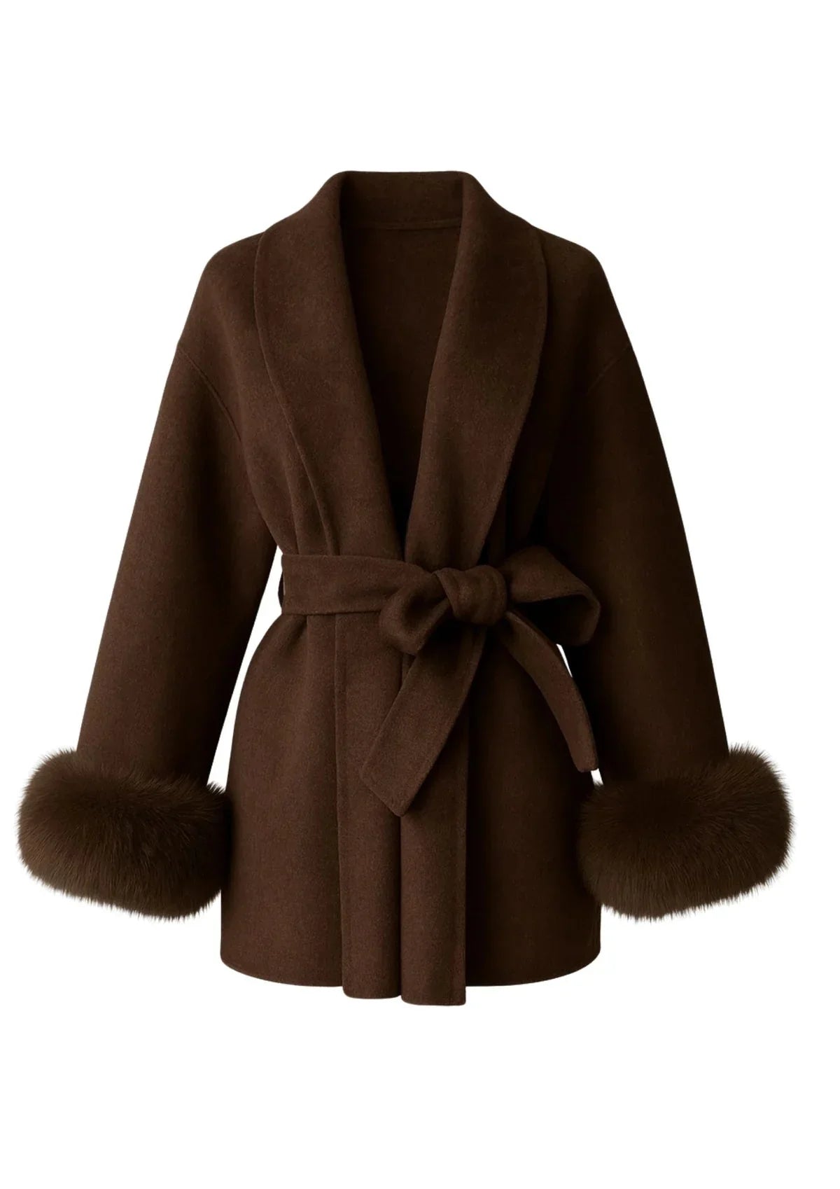 ARCTIC GRACE | Abrigo elegante de lana