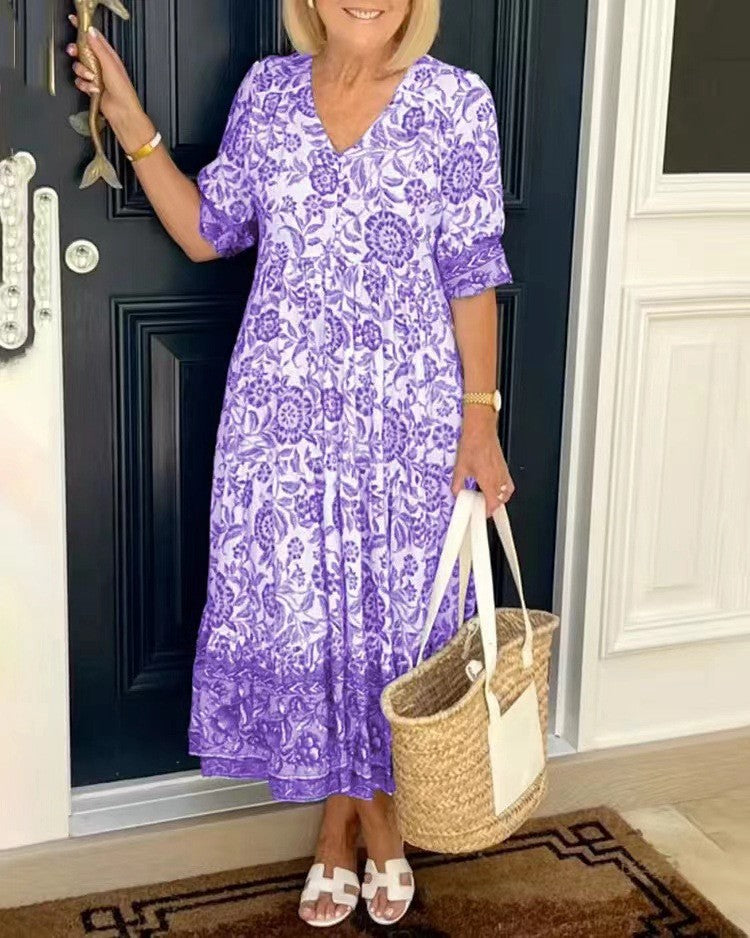 Marta | Vestido fluido ligero de efecto favorecedor