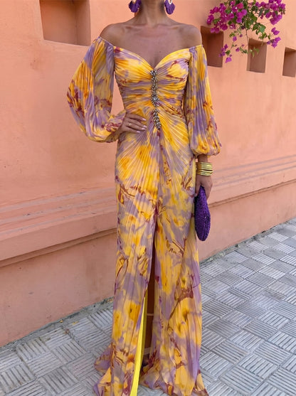 Kristin · Vestido Midi con Escote Profundo