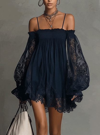 Noemi – Vestido Mini Chiffon