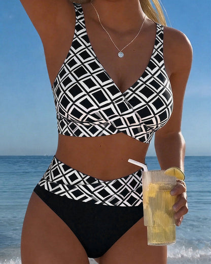 Valentina · Bikini Talle Alto Estampado