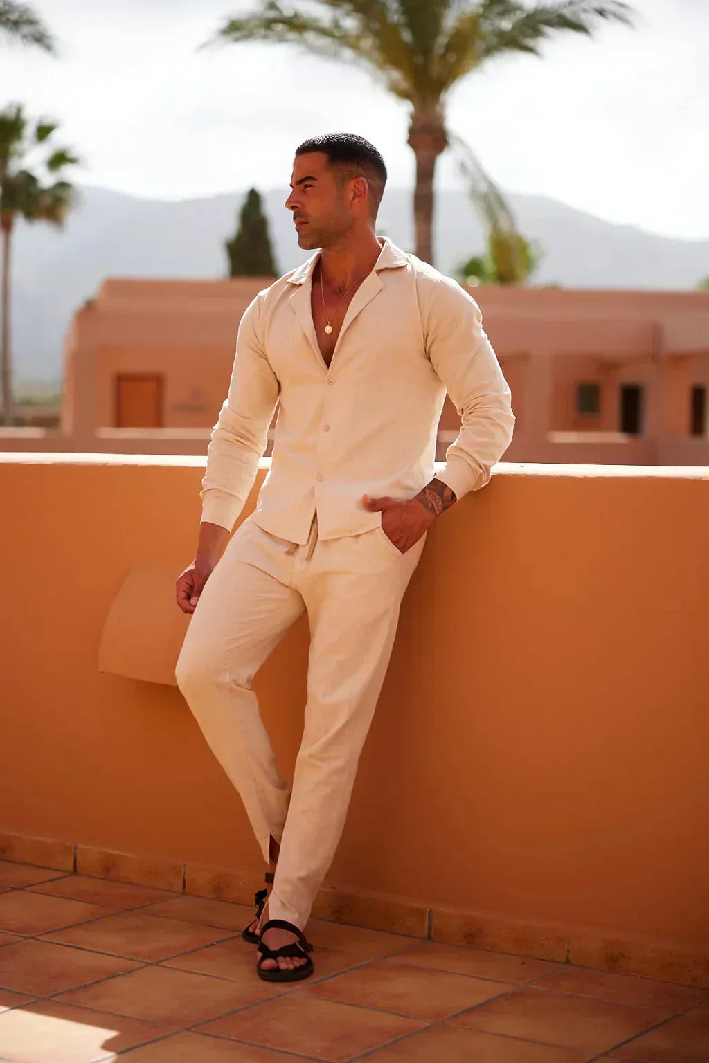 Joe | Conjunto de Lino Elegante