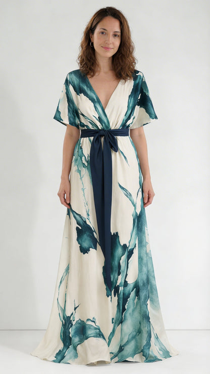 Vestido Marina Acuarela