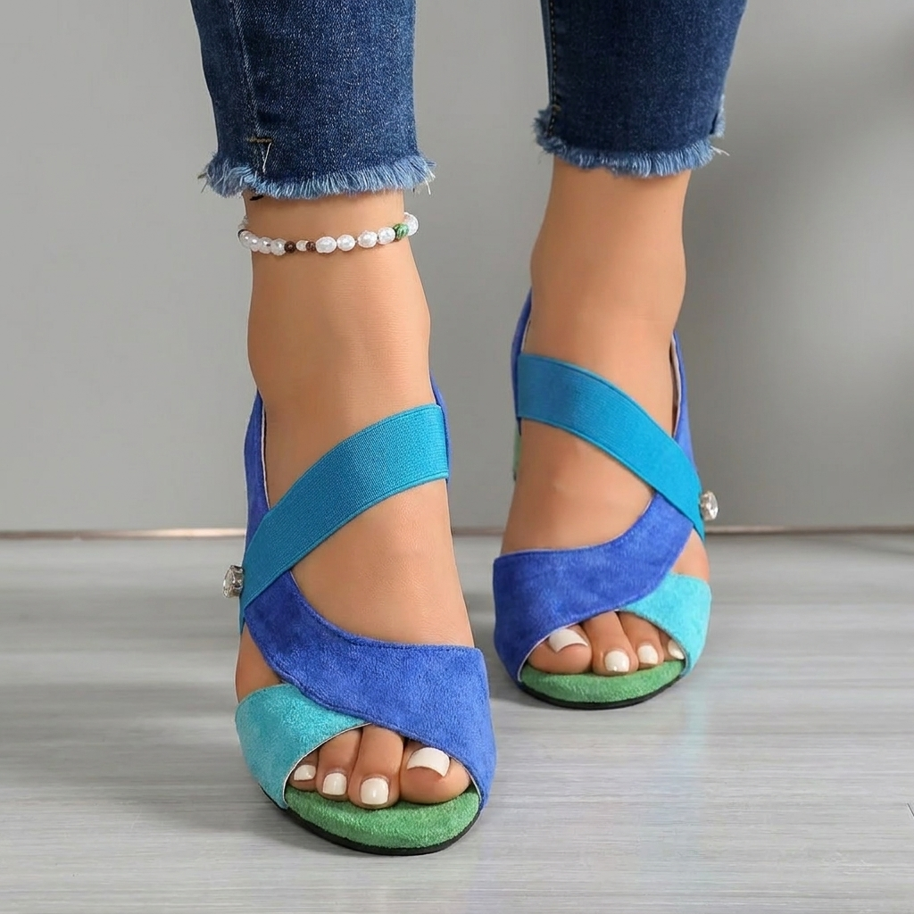 Bella · Sandalia Ortopédica con Tacón