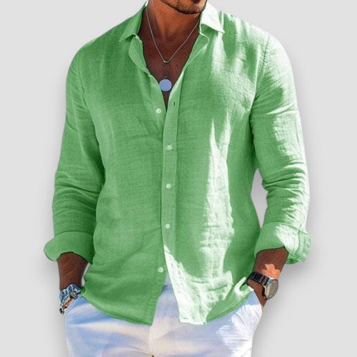 Mateo | Camisa veraniega de corte holgado
