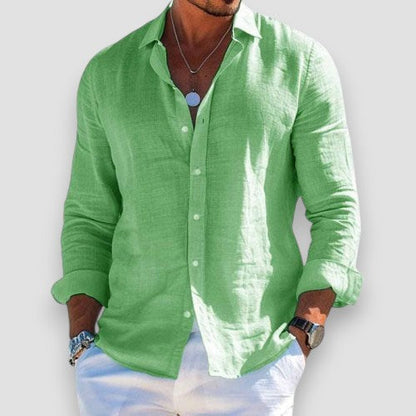 Mateo | Camisa veraniega de corte holgado