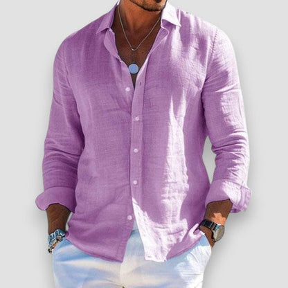 Mateo | Camisa veraniega de corte holgado