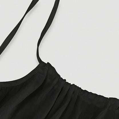 Câline · Vestido Midi con Detalle en Espalda