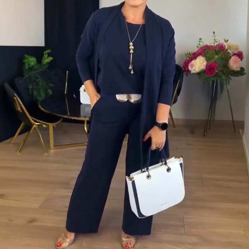 Valeria | Conjunto de 3 Piezas Elegante y Fluido