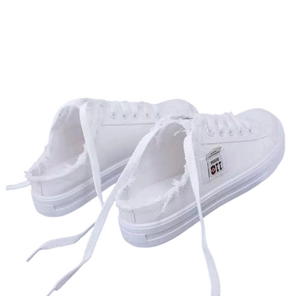 Zapatillas Lucía — Mule Vaquera Sin Talón para el Verano